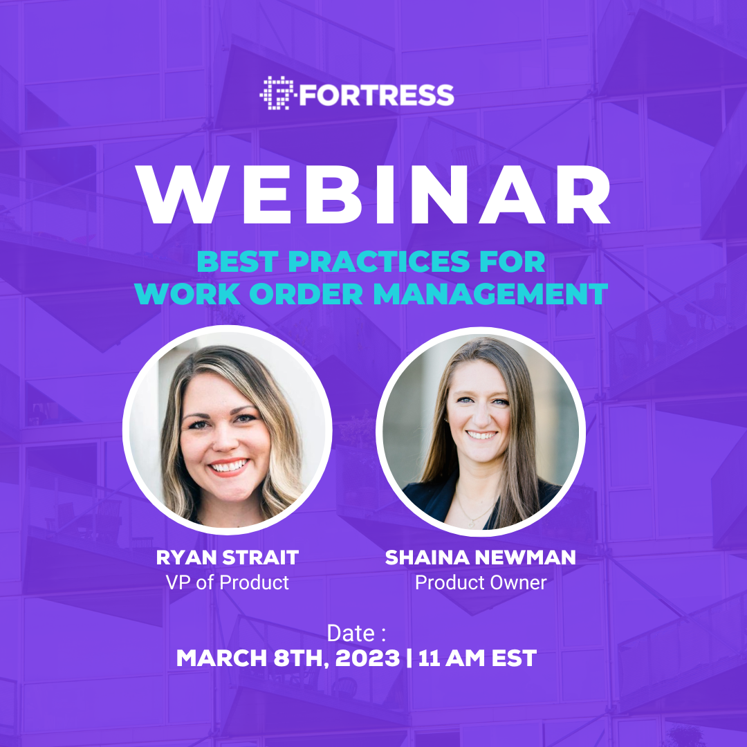 Ryan Strait and Shaina Newman Fortress webinar graphic